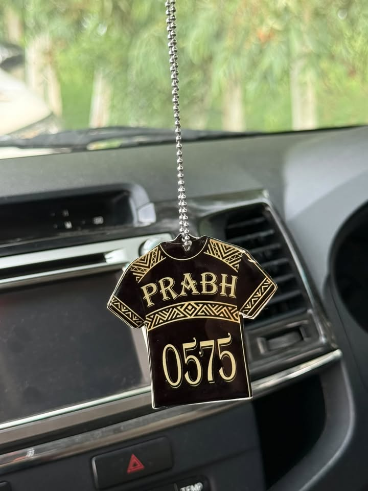 Customized car hanging product photo